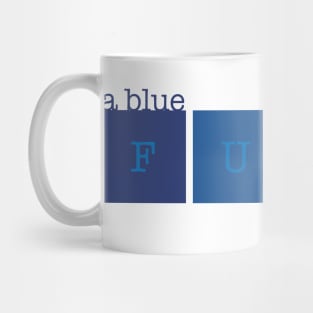 A blue funk Mug